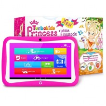 Turbo Kids Princess детский планшет + чехол