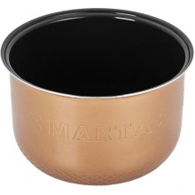 Marta MT-MC3121 черный cEramic чаша для мультиварки