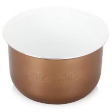 Marta MT-MC3121 белый cEramic чаша для мультиварки