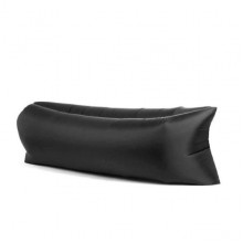 Надувной лежак (ламзак) Черный