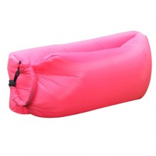 Надувной лежак (ламзак) Розовый