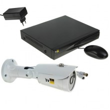 SVplus VHD-Kit110S (4-канальный, 1 AHD уличная камера)