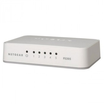 Netgear FS205-100PES Коммутатор на 5 портов 10/100 Мбит/с
