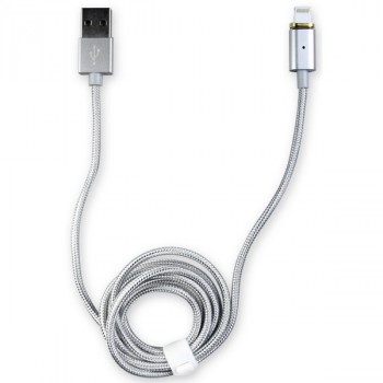 Partner Магнитный кабель USB 2.0 - Apple Iphone/IPOD/Ipad с разъемом 8PIN, 1.2м, нейлон