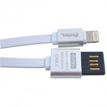 Partner USB 2.0 - Apple 8pin 2.1A, реверсивный, плоский 1м
